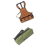 Dovewill お買い得　2セット　オックス　工具収納袋　ハンドバッグ　と　作業用エプロン　耐久性