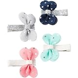 Carter's(カーターズ) 4パックバタフライヘアークリップ マルチ 小物ジュエリー・ヘアーアクセサリー One Size【並行輸入】