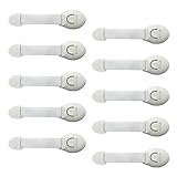 2EYOU ベビーガード 子供ロック 安全ロック ドアロック はがせる ストッパー 指はさみ 防止 地震対策 １０個 (引き出し)