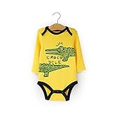 GudeHome ベビー服 長袖 カバーオール 厚い ベビー ロンパース 綿 肌着 ボディスーツ