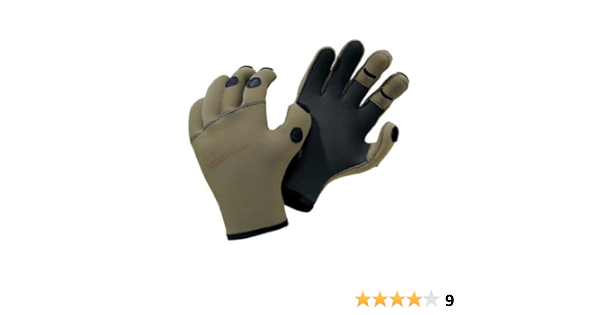 Amazon モンベル Mont Bell ネオプレンフィッシンググローブ カーキ L モンベル Mont Bell グローブ
