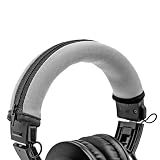 ヘッドホンカバー ヘッドフォンヘッドバンドカバーヘッドビーム保護スリーブ 汎用 交換 ATH M50X M50 M40X M40 M30X M20X ヘッドフォンに対応 (gray)