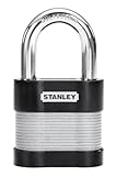 Stanleyハードウェアラミネートセキュリティロック 60 mm 1-1/2 Shackle 828244 1