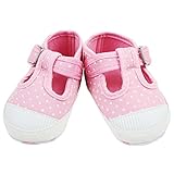 ING STYLE ベビーシューズ 水玉柄 足裏までかわいい 6ヶ月～2歳 (11cm)