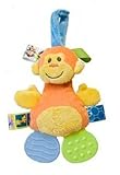 Mary Meyer TAGGIES Crinkle Zoo Teether - 7 Inches - Monkey by Mary Meyer