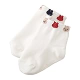 赤ちゃんの城 ソックス トリコロール 9～11cm オフホワイト