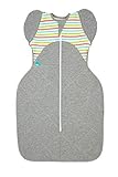 Love to Dream Swaddle Up 50/50 Warm Multi Stripe - X Large 24 to 30.5lbs (11-14kg) by Love to dream