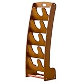 日本製 スリッパラック 5段 スリッパ立て 木目 スリッパ 収納 スリッパスタンド 木製 代引不可