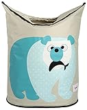 3 Sprouts Laundry Hamper Polar Bear (並行輸入）