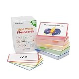 Sight Words Flash Cards Kindergarten – 220 Cards – Sight Words for Toddlers 2-4 Years – Dolch Sight Words Flash Cards –Pre-K Kinder 1st 2nd 3rd Grade – Sight Word Games Kids