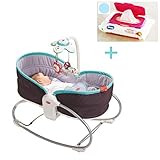 TINY LOVE タイニーラブ 3in1　おひるねロッキング・ナッパー　グレーターコイズ （ウエットシートカバー付き）