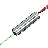 Quarton レーザーモジュール VLM-520-52 LPT (工業用グリーンドットレーザー) 波長：520 nm,クラスII, 広い使用温度範囲：-20℃～+60℃