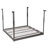 GoplusオーバーヘッドガレージストレージラックHeavy Duty調節可能な天井ストレージラック 4'x4' garage storage racks