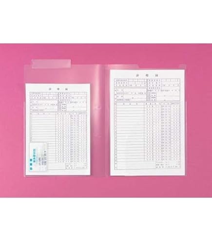 Amazon | ハピラ ファイルフォルダー Wポケット/50枚パック 透明 A4
