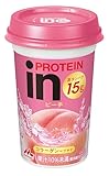 inPROTEIN ピーチ 240ml 10本 プロテイン ドリンク コラーゲン 飲み物 クール便 森永乳業