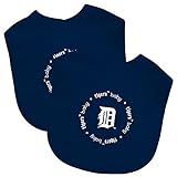 Baby Fanatic Team Color Bibs, Detroit Tigers, 2-Count by Baby Fanatic [並行輸入品]