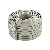 1stモール グレー ケガ防止 衝撃吸収 コーナーガード 赤ちゃん ケガ防止 クッション 全長2メートル 自由自在 ST-SYOK-GY