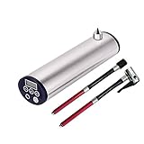 KUFUNG 12V充電式空気入れ 小型電動ポンプ 携帯便利 付自動車 バイク 自転車 ボール 浮き輪 風船用 (WHITE)