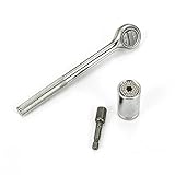 ZooooM 万能 ソケット セット ユニバーサルソケット ソケット レンチ 7?19mm 対応 日曜大工 工具 DIY 仕事 便利 機能 ナット ネジ ドライバー ボルト 作業 車 整備 おもしろ 