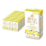 森永製菓 おいしいコラーゲンドリンク 125ml 24本 レモン味 モリコラ 機能性表示食品 コラーゲンペプチド コラーゲン ドリンク 飲料 （レモン, 24）