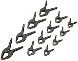 Woodstock D4129 Spring Clamp Set, 12-Piece [並行輸入品]