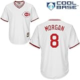 ジョー・モーガン# 8 Cincinnati Reds MLB Youth Cool Base Cooperstown Jersey ( Youth Medium 10 / 12 )