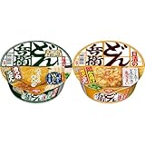【セット買い】日清食品 どん兵衛 きつねうどん (東) 96gx12個 + 日清食品 どん兵衛 かき揚げ天ぷらうどん 97g×12個
