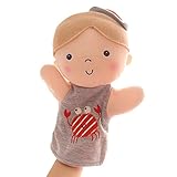 Remeehi ハンドパペット　動物 手 人形 アニマル ハンド パペット 幼児 情操 教育 親子 おもちゃ 知育 人形劇 小道具 女の子　子供　4＃