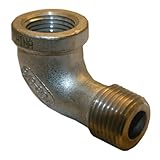 LASCO 32-2501 1/8-Inch Female Pipe Thread Type 304 Stainless Steel 90-Degree Street Ell/Elbow by LAS