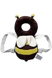 ベビー ヘルメット セーフティー 室内 乳幼児用 ハイハイ よちよち用 天使の羽 (Yellow Bee)