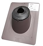 Canplas 551224brストレッチフィットパイプ点滅、3-inch to 4インチ、ブラウン
