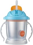 Innobaby Sippin' Smart EZ Flow 3-in-1 Stainless Straw Sippy Cup, Blue by Innobaby [並行輸入品]