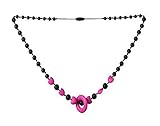 ComfyBaby Beads Follow Your Heart Silicone Teething Necklace BPA Free - Hearts of Fuchsia by ComfyBa