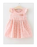 WIN チュールスカートワンピース キッズウェア キッズ服 子供 子供服 ジュニア ジュニア服 男の子 女の子　子供ワンピース　フォーマル (90cm, ピンク)