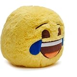 ジャンボPlush Smileyボール銀行Tears (絵文字ジャンボPlush Smileyボール" Tears " ( Joy ) Coin Bank )