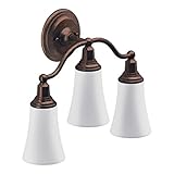 Moen Rothbury Triple Globeバスライト YB8263ORB 1