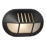 Galaxy Lighting 320260BK Oval Marine Outdoor Sconce [並行輸入品]