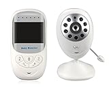 MIDWEC ワイヤレス ベビーモニター ベビーカメラ 見守りカメラ ホームモニター ペットモニター 見守りモニター コンパクト 無線 遠隔監視カメラ 双方向音声LED/子守唄ナイトビジョン 防災 防