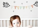 Wee Gallery Birdie Banner Wall Stickers [並行輸入品]