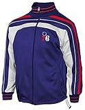 Philadelphia 76ers NBAマジェスティックBoys Full ZipトラックジャケットロイヤルブルーユースサイズM