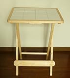 天板タイル付折り畳みキッチンテーブルDXCW-790R