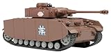 プラッツ ガールズ&パンツァー 1/64 RCバトル戦車道シリーズ IV号戦車H型 (D型改) あんこうチーム 電動ラジオコントロール GPRC-1