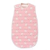 スリーパー　６重　ガーゼ　100％綿柔らかい　　MRZD (45*80ＣＭ, ピンクアルパカ)