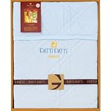 『引越 ご挨拶 内祝 お返し 結婚内祝 出産内祝などに人気の商品』　パティパティ　ニットワッフル敷パット　ブルー　【のし・包装可】