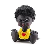 Baidecor Angerブラック人形Money Box Piggy Bank