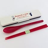 リサとガスパール ランチ 音のならない 箸&スプーン コンビセット リサとガスパール ランチ 音のならない 箸&スプーン コンビセット