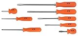 Performance Tool W904 8-piece Screwdriver Set - Orange [並行輸入品]
