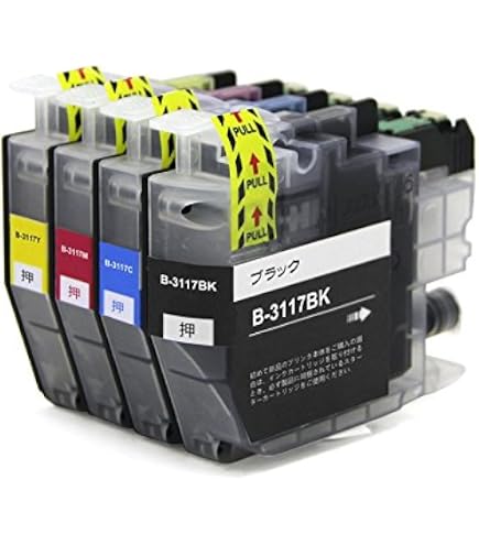 Amazon.co.jp: 【SEASKY】LC3117-4PK 4色セット 染料 ブラザー Brother