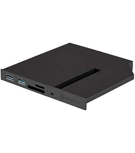 Amazon | SilverStone 12.7mmスリム光学ドライブ→1基USB 3.0 Type-C
