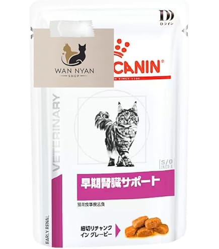 Amazon | ロイヤルカナン 猫用 早期腎臓サポート パウチ(85g×24